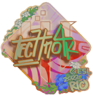 Sticker | Techno4K (Holo) | Rio 2022 image