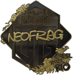 Sticker | NEOFRAG (Gold) | Rio 2022