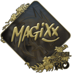 Sticker | magixx (Gold) | Rio 2022
