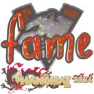 Sticker | fame (Glitter) | Shanghai 2024 image