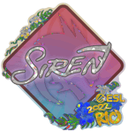 Sticker | S1ren (Glitter) | Rio 2022