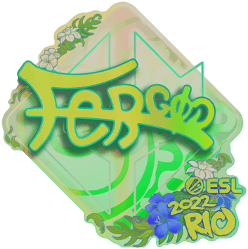 Sticker | fer (โฮโล) | Rio 2022