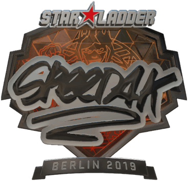 Sticker | speed4k (Foil) | Berlino 2019