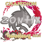 Sticker | zont1x (Champion) | Shanghai 2024 image