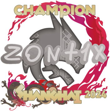 Sticker | zont1x (Campione) | Shanghai 2024