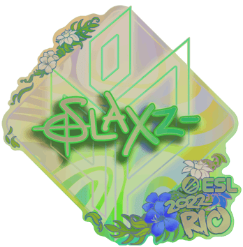 Sticker | slaxz- (holograficzna) | Rio 2022