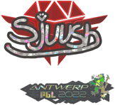Sticker | sjuush (Glitter) | Antwerp 2022