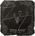 Sticker | zevy (Foil) | Austin 2025 image