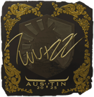 Sticker | Twistzz (Gold) | Austin 2025 image