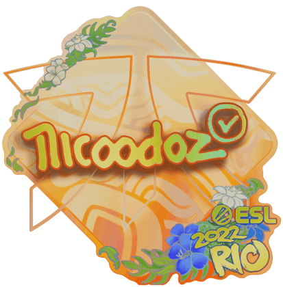 Sticker | nicoodoz (holo) | Rio 2022