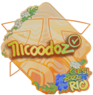 Sticker | nicoodoz (Holo) | Rio 2022 Sticker | nicoodoz (Holo) | Rio 2022 image