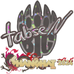 Sticker | tabseN (Glitter) | Shanghai 2024