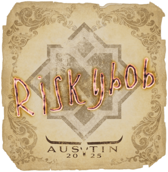 Sticker | riskyb0b | Austin 2025