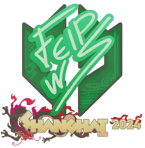 Sticker | felps | Shanghai 2024