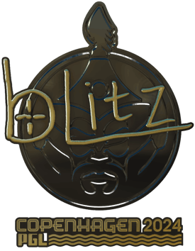 Sticker | bLitz (Gold) | Copenhagen 2024
