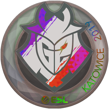 Sticker | G2 Esports (holograficzna) | Katowice 2019