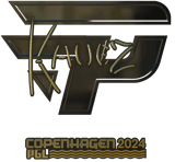 Sticker | kauez (Gold) | Copenhagen 2024