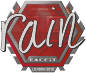 Sticker | rain | London 2018