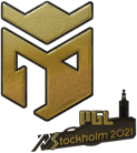 Sticker | Entropiq (Gold) | Stockholm 2021 image