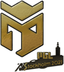 Sticker | Entropiq (Gold) | Stockholm 2021