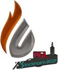 Sticker | Copenhagen Flames (Foil) | Stockholm 2021 image