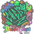 Sticker | chelo (Holo) | Budapest 2025