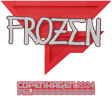 Sticker | frozen | Copenhagen 2024 Sticker | frozen | Copenhagen 2024 image