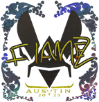 Sticker | FlameZ (Holo) | Austin 2025