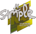 Sticker | s1mple | Boston 2018