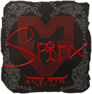 Sticker | Spinx (Foil) | Austin 2025 image