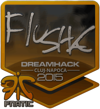 Sticker | flusha (foliowana) | Kluż-Napoka 2015
