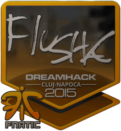 Sticker | flusha (foliowana) | Kluż-Napoka 2015