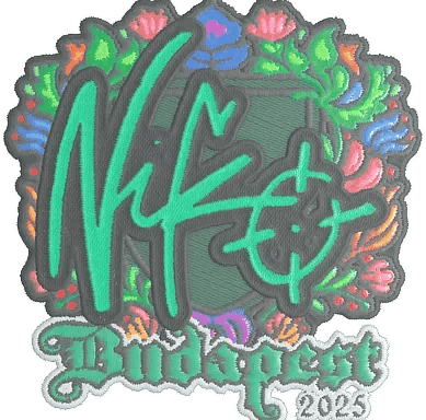 ステッカー | NiKo (刺繍) | Budapest 2025