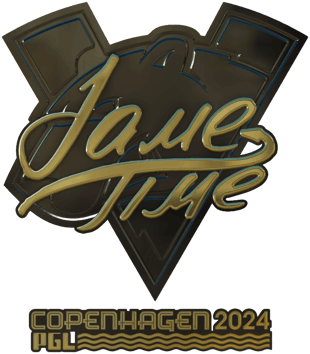 Sticker | Jame(금박) | 코펜하겐 2024