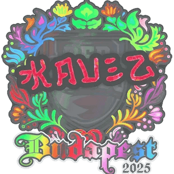สติกเกอร์ | kauez (โฮโล) | Budapest 2025