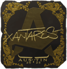 Sticker | XANTARES (Gold) | Austin 2025 Sticker | XANTARES (Gold) | Austin 2025 image