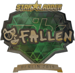 Sticker | FalleN (Gold) | Berlin 2019