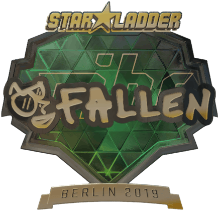 Sticker | FalleN (Altın) | Berlin 2019