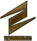 Sticker | ECSTATIC (Gold) | Copenhagen 2024 image