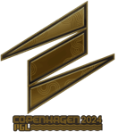 Sticker | ECSTATIC (Gold) | Copenhagen 2024