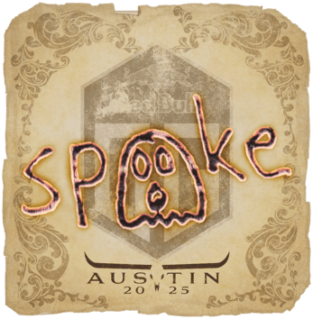 Sticker | spooke | Austin 2025