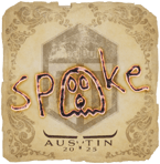 Sticker | spooke | Austin 2025