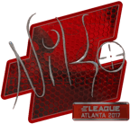Sticker | NiKo (Foil) | Atlanta 2017 image