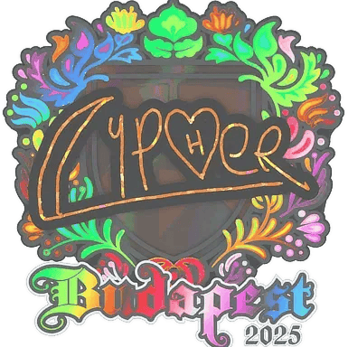 Çıkartma | Cypher (Holo) | Budapeşte 2025