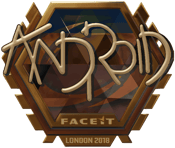 Sticker | ANDROID (Gold) | London 2018