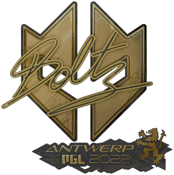 Sticker | boltz (Gold) | Antuérpia 2022