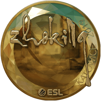 Sticker | zhokiNg(금박) | 카토비체 2019