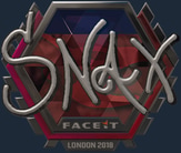 Sticker | Snax (Foil) | London 2018 image