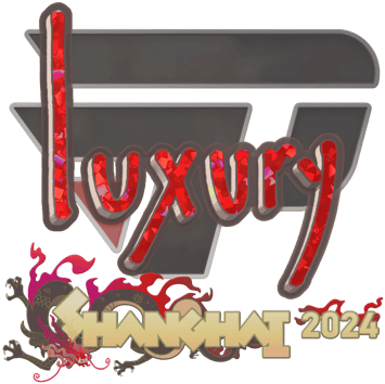 Sticker | lux (brokatowa) | Szanghaj 2024
