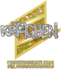 Sticker | kraghen (Glitter) | Copenhagen 2024 image